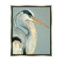 Tuphel Egret Bird Life Life Life Animal Portreate Animal & Insects сликарство сив пловиј врамен уметнички печатен wallид уметност