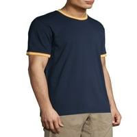 Без граници маица за кратки ракави за мажи и големи машки, достапна до големина 3XL