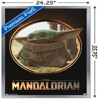 Војна На Ѕвездите: Мандалоријан-Детскиот Ѕиден Постер, 22.375 34