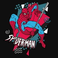 Момци на Spider-Man гроздобер графичка маица Longsleeve, 2-пакувања, големини 4-18
