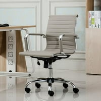 Современа канцеларија на канцелариски стол на панотон, сива боја, сива боја