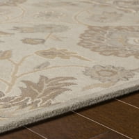Уметнички ткајачи Цезар Ориентална област килим, светло сива боја, 8 'круг