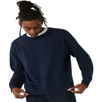Бесплатно собрание на мажите секојдневен џемпер за екипаж со долги ракави