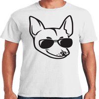 Графичка Америка кул животинско куче се соочува со илустрации колекција за маички за маици за мажи
