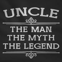 Чичко Човекот Митот Легендата-Најдобра Идеја За Подарок За Машка Маица Средно Сина