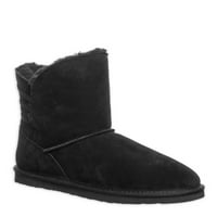 Pawz By Bearpaw Womens Everleigh Fau Fur Leded Suede Boot