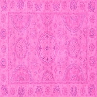 Ахгли Компанија Внатрешен Правоаголник Ориентални Розови Килими Од Традиционална Област, 8' 10'