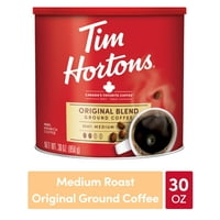 Тим Хортонс оригинално мешавина од кафе, Арабика средно печено, канистер на Оз